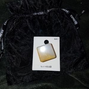 Color Block Square Ring